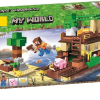 Конструктор Сплав на плоту Майнкрафт 248 деталей 11136