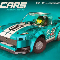 Конструктор Гоночная Машина / спорткар (не является брендом лего) Детали:151 Фигурки:1