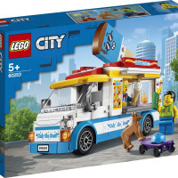 Конструктор LEGO City Great Vehicles / Лего Сити Грузовик мороженщика 60253