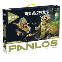 Конструктор набор Dinosaurs Динозавры-роботы на ДУ 870 дет