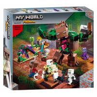 Конструктор Lari (Bela) My World: Мерзость из джунглей, 501 дет. (60075) / совместим с 21176