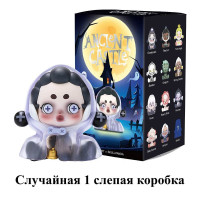 pop mart скелет панды древний замок 1 штука слепая коробка игрушка