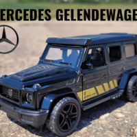 Металлическая машинка Mercedes Gelendewagen ( Гелик ) Мерседес Гелендваген