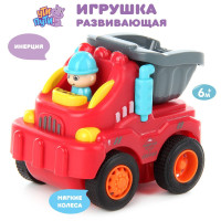 Развивающая игрушка "Машинка" для малышей, Ути Пути / Игрушечная инерционная машина для детей