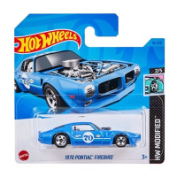 HKH83 Машинка игрушка Hot Wheels металлическая коллекционная 1970 PONTIAC FIREBIRD голубой