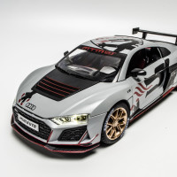 Машинка металлическая инерционная Audi R8 Масштаб 1:24 21см