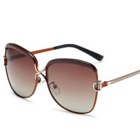 Роскошные поляризованные женские Солнцезащитные очки женские круглые солнцезащитные очки с градиентными линзами квадратные Брендовые женские солнцезащитные очки