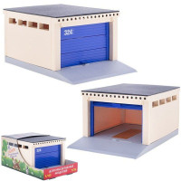 Гараж для машинок с подъемными воротами