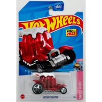 HKJ90 Машинка игрушка Hot Wheels металлическая коллекционная DESSERT DRIFTER красный