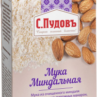 Пудовъ мука миндальная, 100 г
