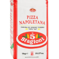 Мука Le 5 Stagioni из мягких сортов пшеницы "Пицца Наполетана", Италия, 1000 г