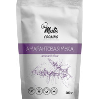 Мука Амарантовая Высший Сорт без Глютена PREMIUM, 500 г. MUTE COOKING