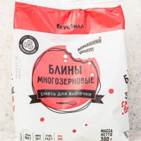 Мучная смесь для выпечки многозерновых блинов/Смесь для блинов/Здоровая еда