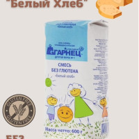 Смесь мучная Garnec ГАРНЕЦ Белый хлеб без глютена, 600 г