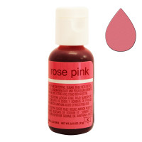 Краска Розовая гелевая Rose Pink Liqua-Gel Chefmaster, 20 гр. 5129