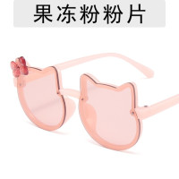 Модные солнцезащитные очки с мультяшным котенком для детей, для мальчиков и девочек, детские очки с защитой UV400