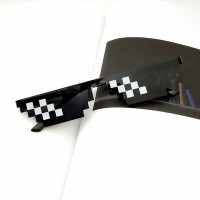 Мозаичные солнцезащитные очки, классические аксессуары для одежды, декоративные очки, стильный подарок унисекс, Винтажные Солнцезащитные очки на день рождения