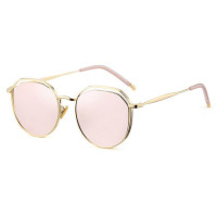 Очки солнцезащитные женские поляризационные в розовой оправе, 0-0,5-0,75-1,0 до-6,0