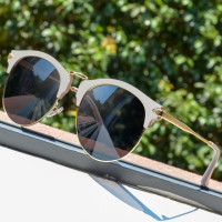 Очки солнцезащитные CRIXALIS женские круглые, модные роскошные брендовые дизайнерские розовые зеркальные солнечные очки, UV400