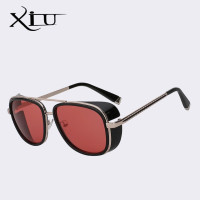 Солнцезащитные очки XIU мужские, квадратные, винтажные, UV400