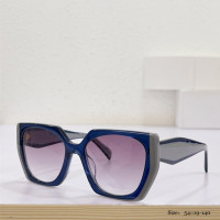 Ацетатные черные квадратные женские солнцезащитные очки несимметричные 2023 классические роскошные брендовые дизайнерские солнцезащитные очки в стиле ретро с защитой от ультрафиолета UV400