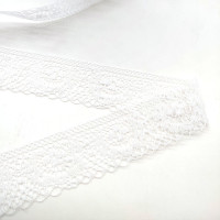 10 ярдов, высокое качество, Красивая Черная кружевная бейка кружево, лента, тесьма, 40 мм, вышивка для шитья, украшения, африканская кружевная ткань