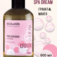 Ecolatier Urban Пена для ванн Гранат и манго 600 мл