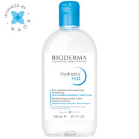 Bioderma Hydrabio H2O Мицеллярная вода очищающая для обезвоженной кожи лица, 500 мл