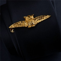 Металлический Галстук бара официальная рубашка Свадебная церемония Золотая булавка галстук унисекс подарки для вечеринки модные персонализированные Зажимы для галстука