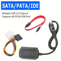 Переходник с USB 2,0 на IDE SATA S-ATA 2,5 3,5 HD HDD