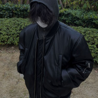 4Junks 04 Bacis 飛行員 MA-1 Bomber Jacket 皮質棉服夾克