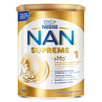 Смесь NAN Supreme с олигосахаридами для защиты от инфекций 0-12мес, 800г