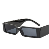 Солнцезащитные очки с маленькой квадратной оправой, винтажные Модные Узкие квадратные очки с защитой UV400, очки для вождения