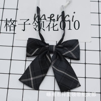 Новый милый женский галстук-бабочка модный галстук-бабочка в студенческом стиле клетчатый галстук-бабочка женский простой студенческий Косплей Аксессуары для униформы JK