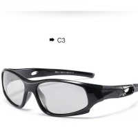 Спортивные фотохромные солнцезащитные очки, детские солнцезащитные очки Polaroid, безопасное по TAC TR90 с гибкой оправой, UV400