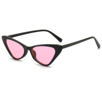 Солнцезащитные очки для улицы, небольшие прямоугольные, брендовые дизайнерские, кошачий глаз, поляризационные, Uv400, летние