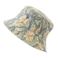 Панама с цветочным принтом, двусторонняя шапка рыбака для мужчин и женщин, уличная дорожная шляпа от солнца, Панама, головной убор для девушек
