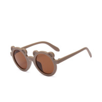 2023 модные круглые детские солнцезащитные очки, классические милые детские солнцезащитные очки для девочек и мальчиков, защитные очки UV400, детские солнцезащитные очки