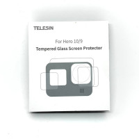 Защитные стёкла Telesin для GoPro HERO 12/11/10/9 на линзу и дисплей