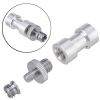 Набор из трех переходников-адаптеров для фото техники, лазерного уровня, штатива с 1/4 на 3/8