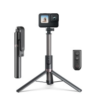 Монопод штатив 24,5-130см с пультом для GoPro HERO 12/11/10/9/8 Max и телефонов