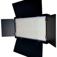Видеосвет LED-U600 светодиодная панель со шторками для фотосъемки /Кольцевая лампа/Светодиодная лампа для фото и видео/Светодидный осветитель/LED-свет/LED-U600