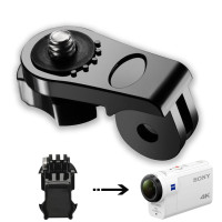 Адаптер-переходник для камер Sony, Xiaomi, Insta 360 под GoPro крепления, с резьбой 1/4" , Крепление для Sony FDR-X3000 FDR-X3000R HDR-AS300