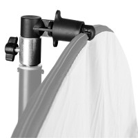 Держатель для отражателя или фона на стойку 5/8" , Крепление зажим на штатив, прищепка для фотосессии, фон для фото