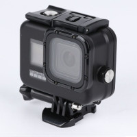 Аквабокс для камеры GoPro HERO8, антибликовый, черный