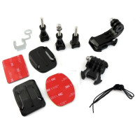 GoodChoice/Набор креплений для GoPro, SJCAM, Xiaomi, Eken . Grab Bag of Mounts