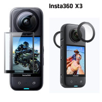 Защитное стекло для дисплея Insta360 ONE X3 / Защита для линз объектива камеры Insta 360 ONE X3