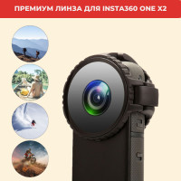 Защита линз Premium Lens Guards для Insta360 ONE X2