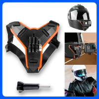 Крепление для экшн-камер GoPro на мотоциклетный шлем / Держатель для крепления на подбородке