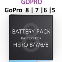 Аккумулятор GoodChoice  для экшн камеры GoPro Hero 8  7  6   5 ,  1220mah